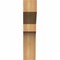 Ekena Millwork Monterey Smooth Corbel, Western Red Cedar, 3 1/2"W x 8"D x 16"H COR04X08X16MON00SWR - alternate 2